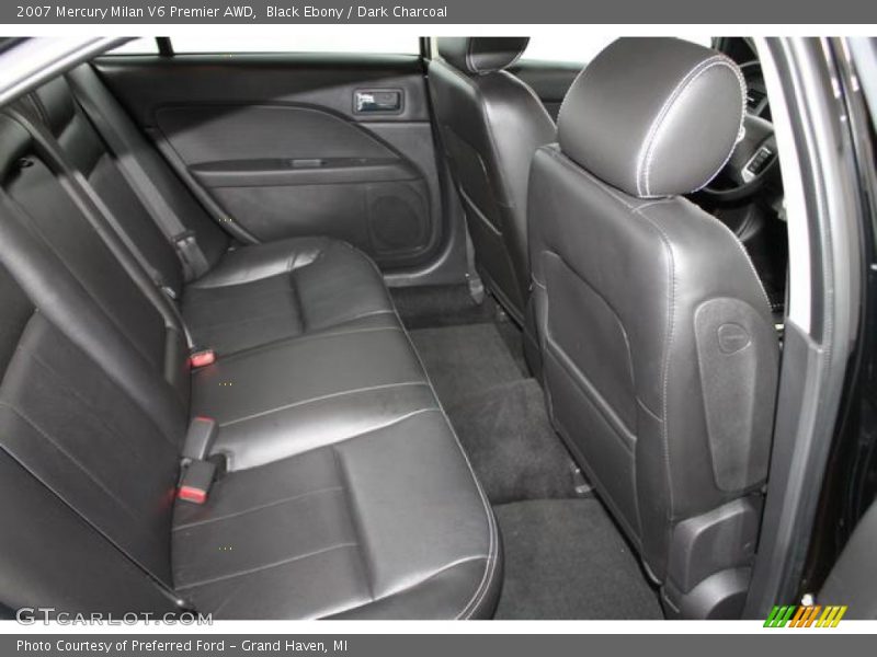 Black Ebony / Dark Charcoal 2007 Mercury Milan V6 Premier AWD