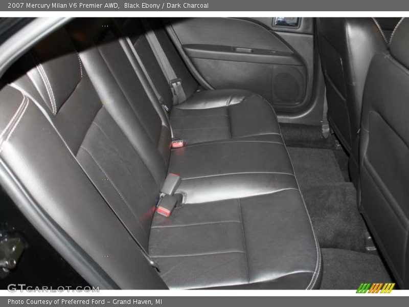 Black Ebony / Dark Charcoal 2007 Mercury Milan V6 Premier AWD
