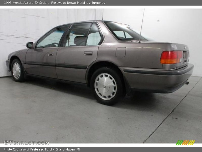  1993 Accord EX Sedan Rosewood Brown Metallic