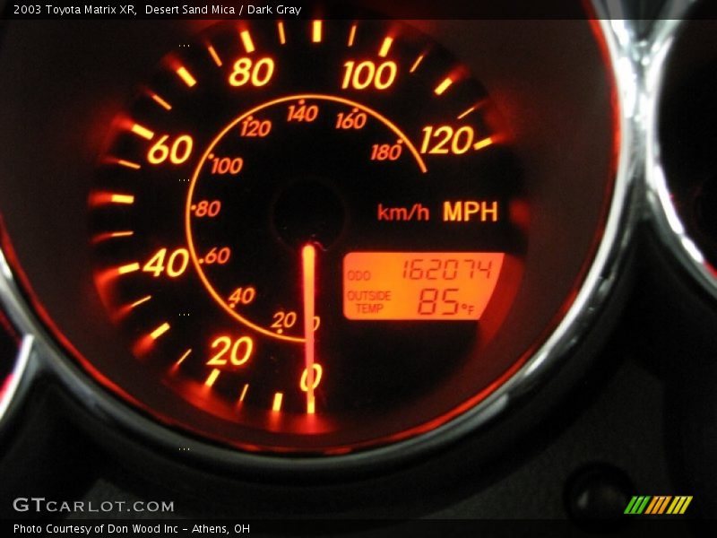 Desert Sand Mica / Dark Gray 2003 Toyota Matrix XR