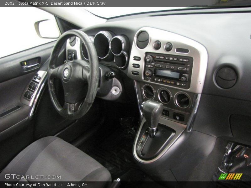 Dashboard of 2003 Matrix XR