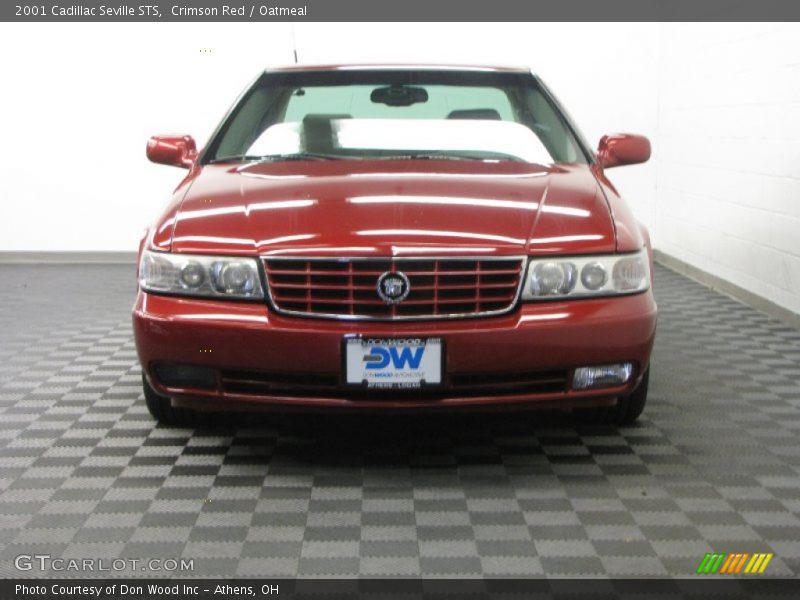 Crimson Red / Oatmeal 2001 Cadillac Seville STS