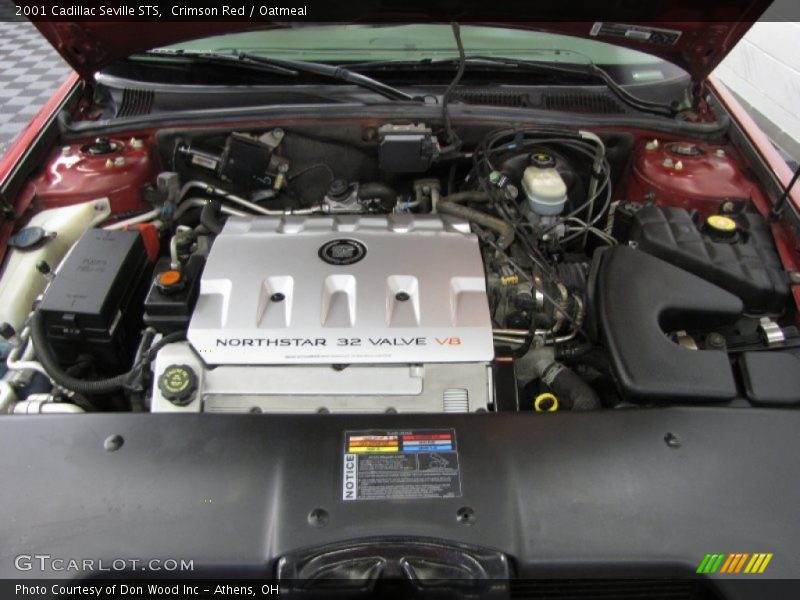 Crimson Red / Oatmeal 2001 Cadillac Seville STS