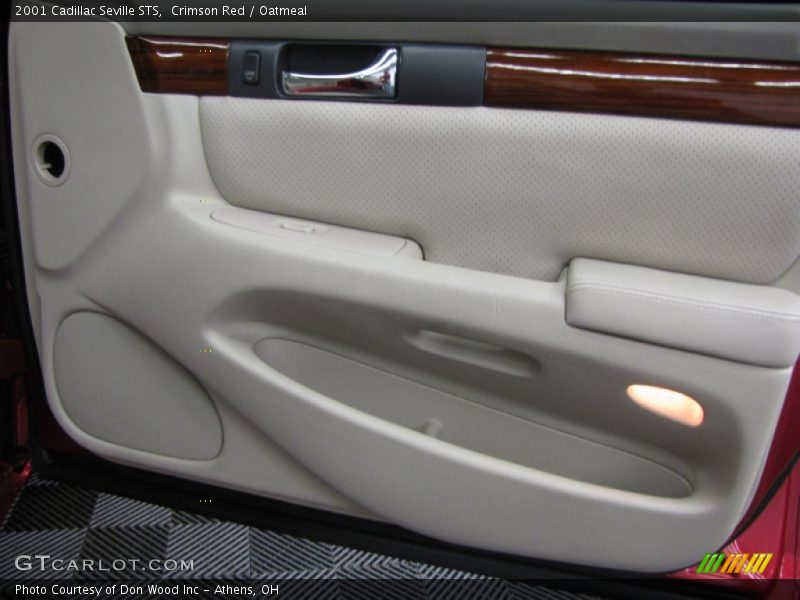 Crimson Red / Oatmeal 2001 Cadillac Seville STS