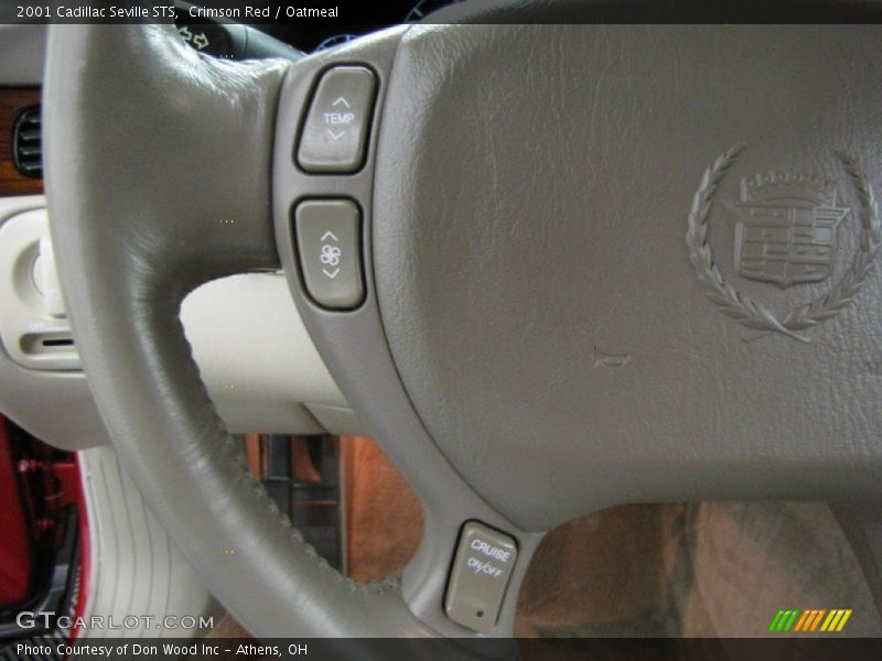 Crimson Red / Oatmeal 2001 Cadillac Seville STS