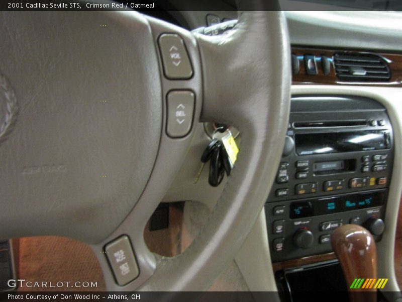 Crimson Red / Oatmeal 2001 Cadillac Seville STS