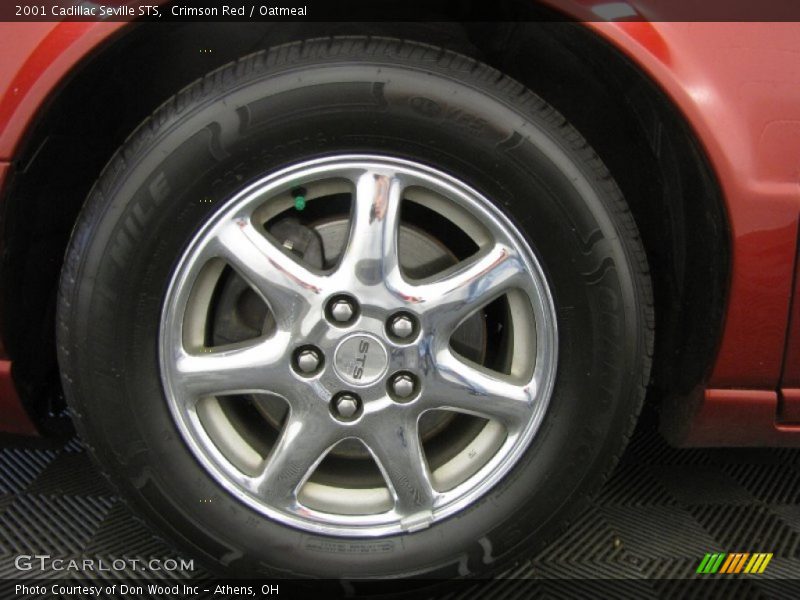 Crimson Red / Oatmeal 2001 Cadillac Seville STS