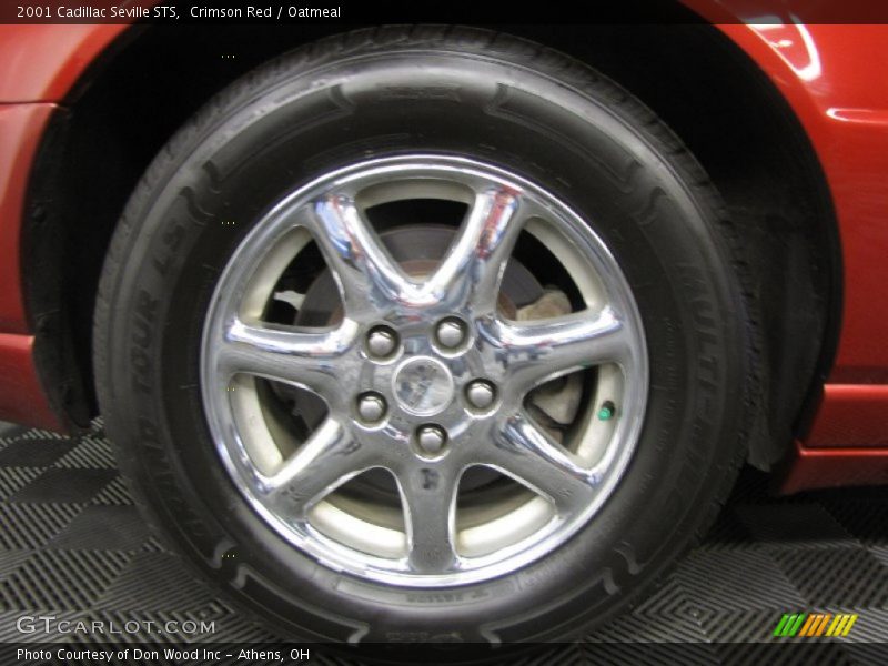 Crimson Red / Oatmeal 2001 Cadillac Seville STS