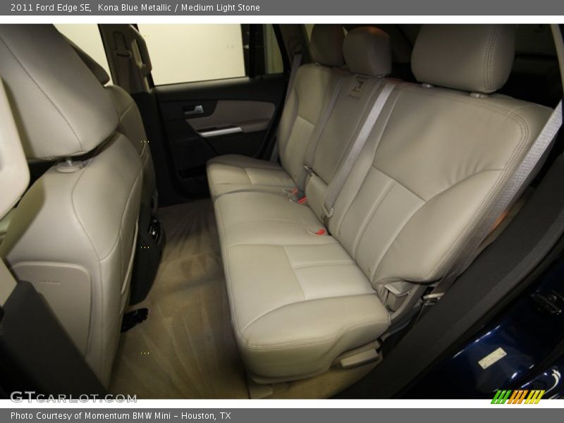 Kona Blue Metallic / Medium Light Stone 2011 Ford Edge SE