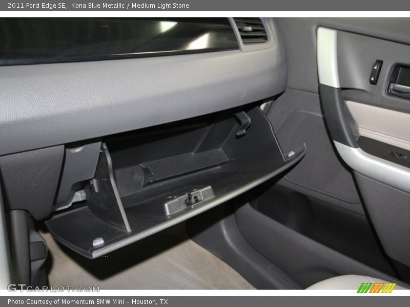 Kona Blue Metallic / Medium Light Stone 2011 Ford Edge SE