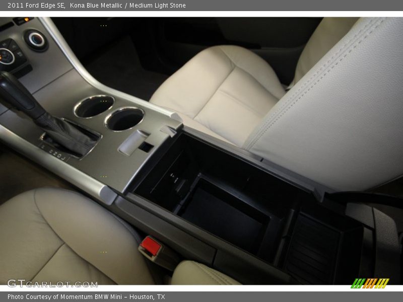 Kona Blue Metallic / Medium Light Stone 2011 Ford Edge SE