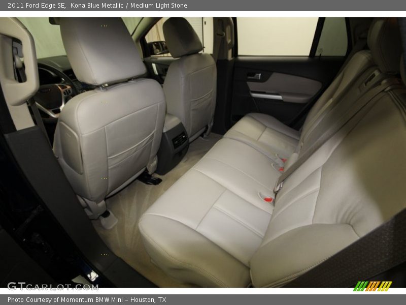 Kona Blue Metallic / Medium Light Stone 2011 Ford Edge SE