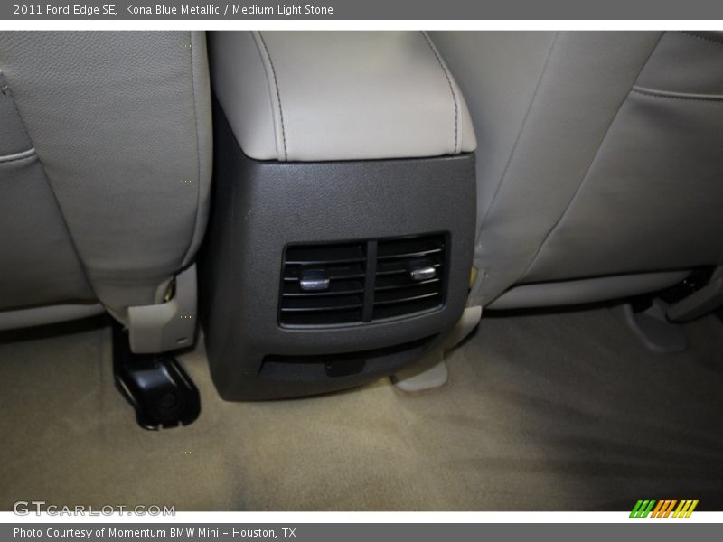Kona Blue Metallic / Medium Light Stone 2011 Ford Edge SE