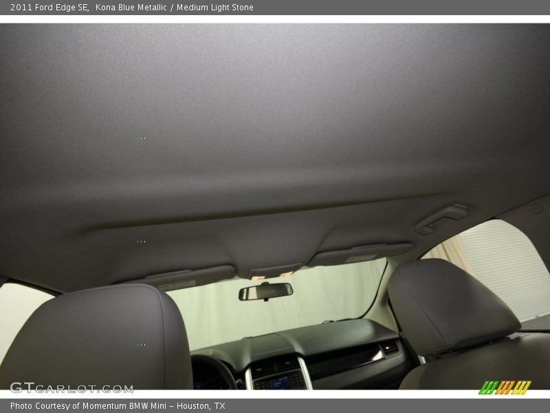 Kona Blue Metallic / Medium Light Stone 2011 Ford Edge SE