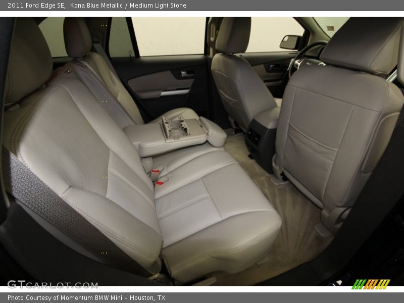 Kona Blue Metallic / Medium Light Stone 2011 Ford Edge SE
