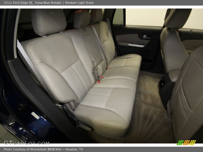 Kona Blue Metallic / Medium Light Stone 2011 Ford Edge SE
