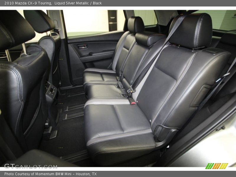 Liquid Silver Metallic / Black 2010 Mazda CX-9 Touring