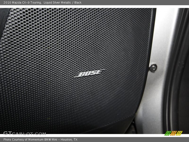 Liquid Silver Metallic / Black 2010 Mazda CX-9 Touring