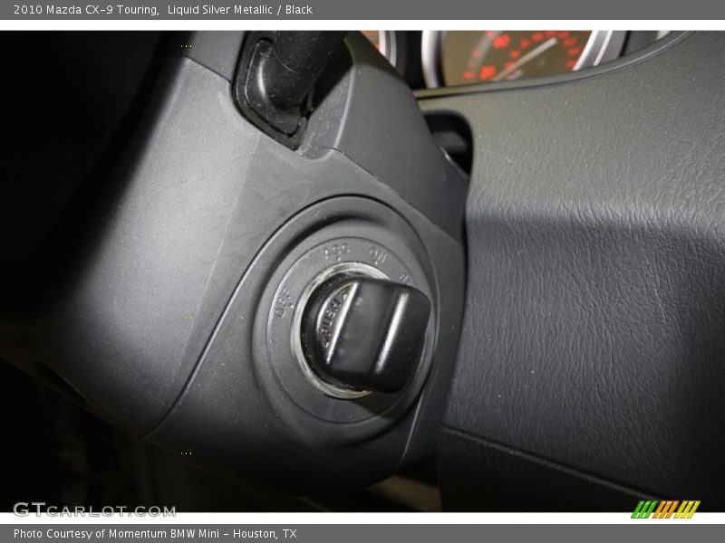 Liquid Silver Metallic / Black 2010 Mazda CX-9 Touring