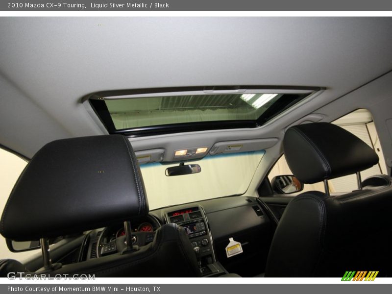 Liquid Silver Metallic / Black 2010 Mazda CX-9 Touring