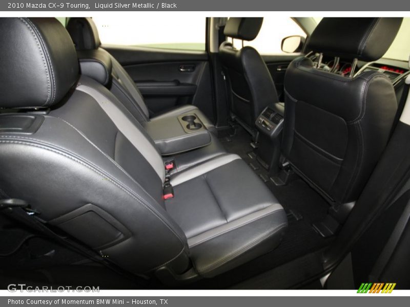 Liquid Silver Metallic / Black 2010 Mazda CX-9 Touring