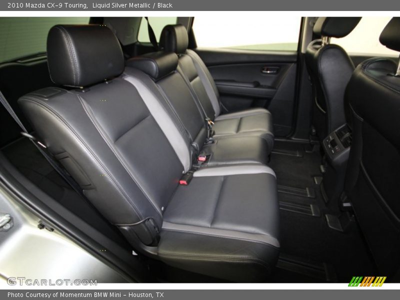 Liquid Silver Metallic / Black 2010 Mazda CX-9 Touring