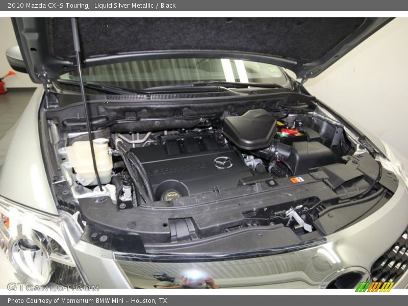 Liquid Silver Metallic / Black 2010 Mazda CX-9 Touring
