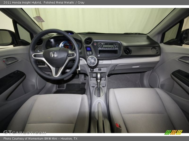 Dashboard of 2011 Insight Hybrid