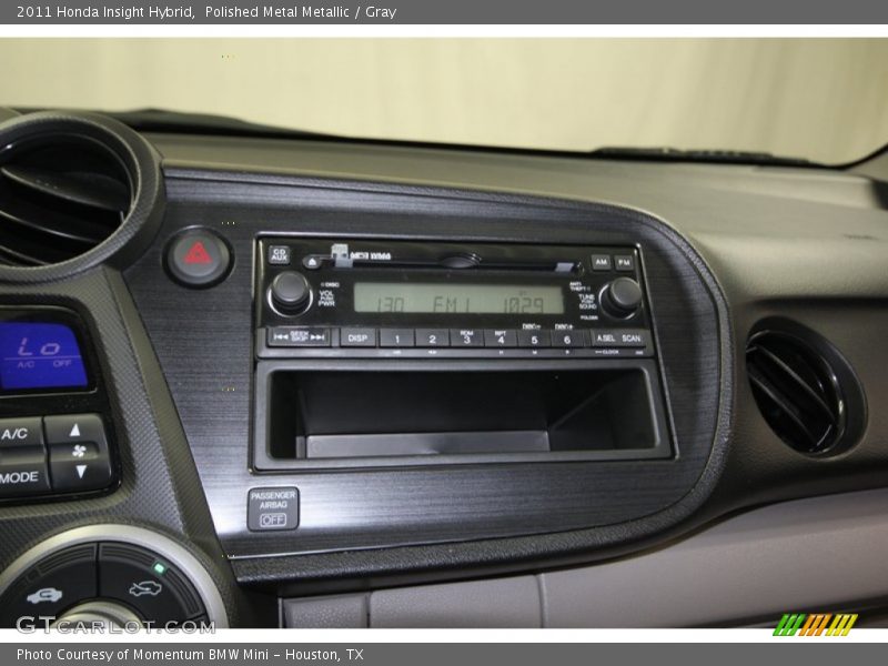 Polished Metal Metallic / Gray 2011 Honda Insight Hybrid