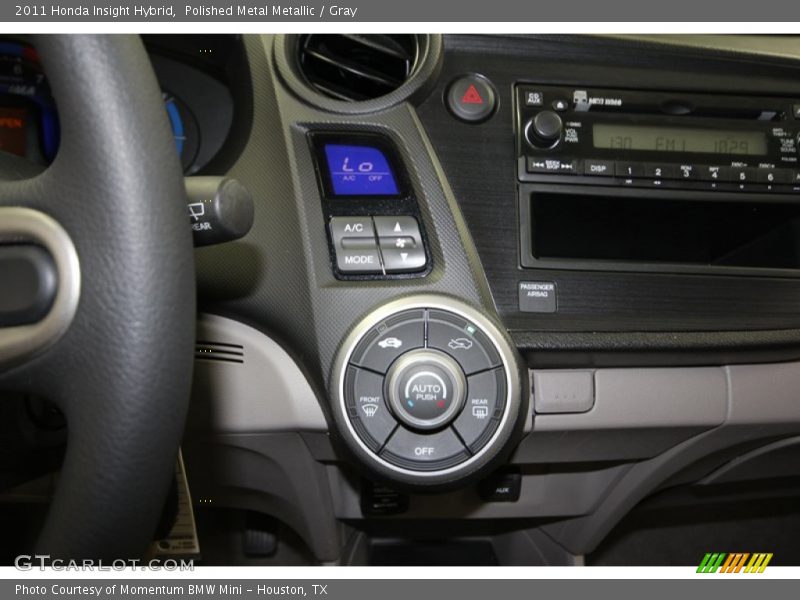 Polished Metal Metallic / Gray 2011 Honda Insight Hybrid
