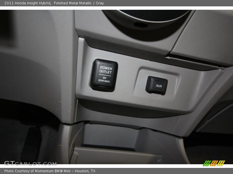 Polished Metal Metallic / Gray 2011 Honda Insight Hybrid