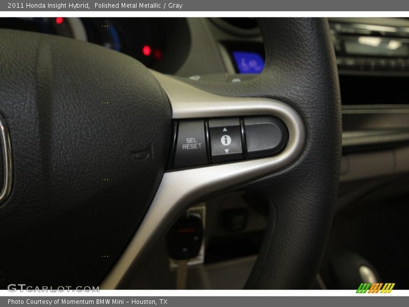 Polished Metal Metallic / Gray 2011 Honda Insight Hybrid