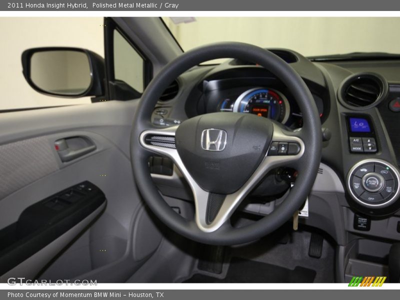 Polished Metal Metallic / Gray 2011 Honda Insight Hybrid