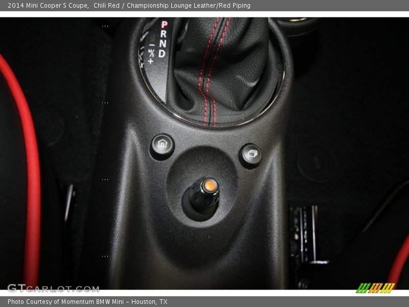 Chili Red / Championship Lounge Leather/Red Piping 2014 Mini Cooper S Coupe