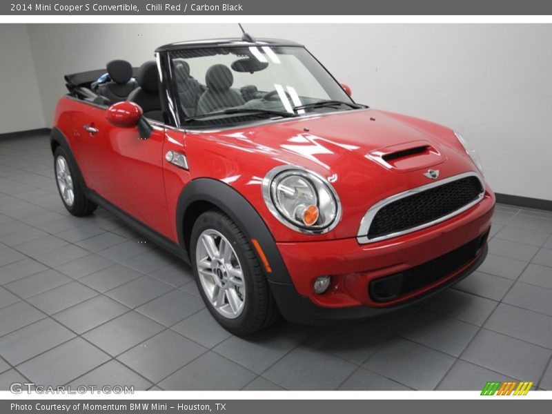 Front 3/4 View of 2014 Cooper S Convertible