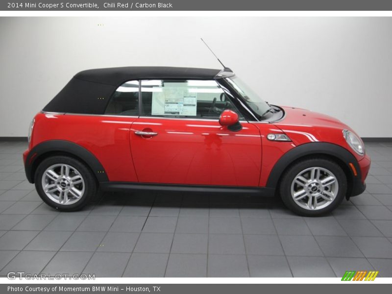  2014 Cooper S Convertible Chili Red
