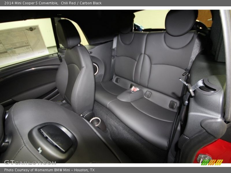 Chili Red / Carbon Black 2014 Mini Cooper S Convertible