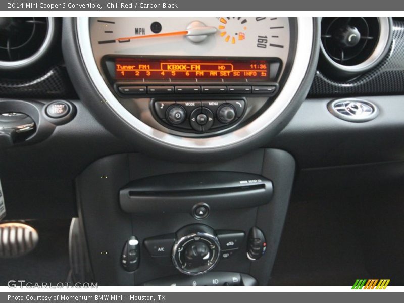 Chili Red / Carbon Black 2014 Mini Cooper S Convertible
