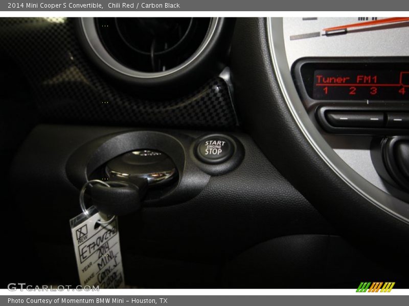 Chili Red / Carbon Black 2014 Mini Cooper S Convertible