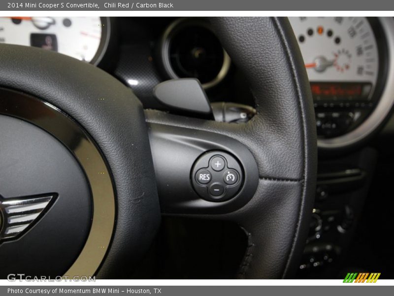 Controls of 2014 Cooper S Convertible