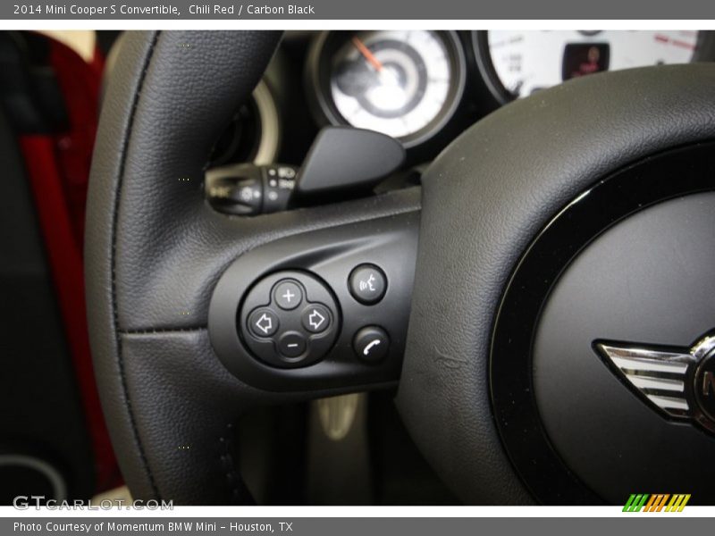 Controls of 2014 Cooper S Convertible