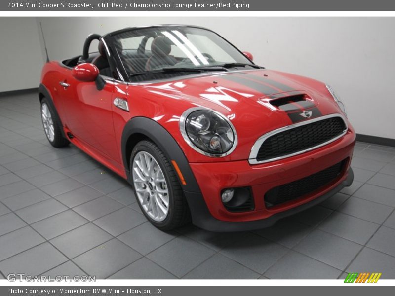Front 3/4 View of 2014 Cooper S Roadster