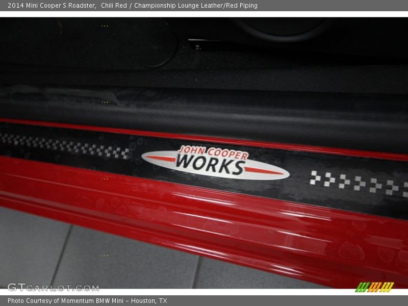 Chili Red / Championship Lounge Leather/Red Piping 2014 Mini Cooper S Roadster