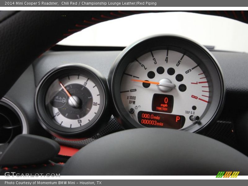 Chili Red / Championship Lounge Leather/Red Piping 2014 Mini Cooper S Roadster