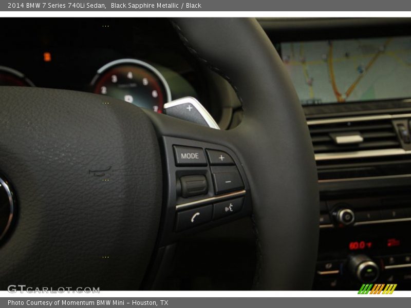 Controls of 2014 7 Series 740Li Sedan