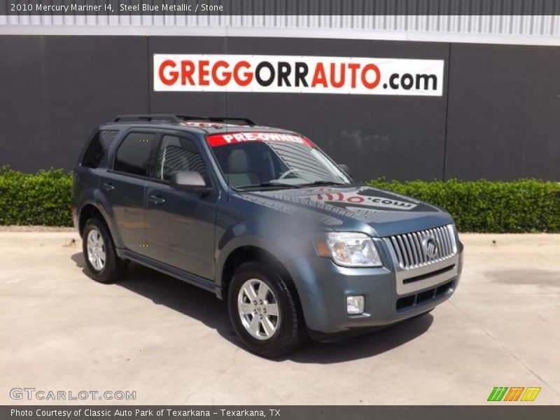 Steel Blue Metallic / Stone 2010 Mercury Mariner I4