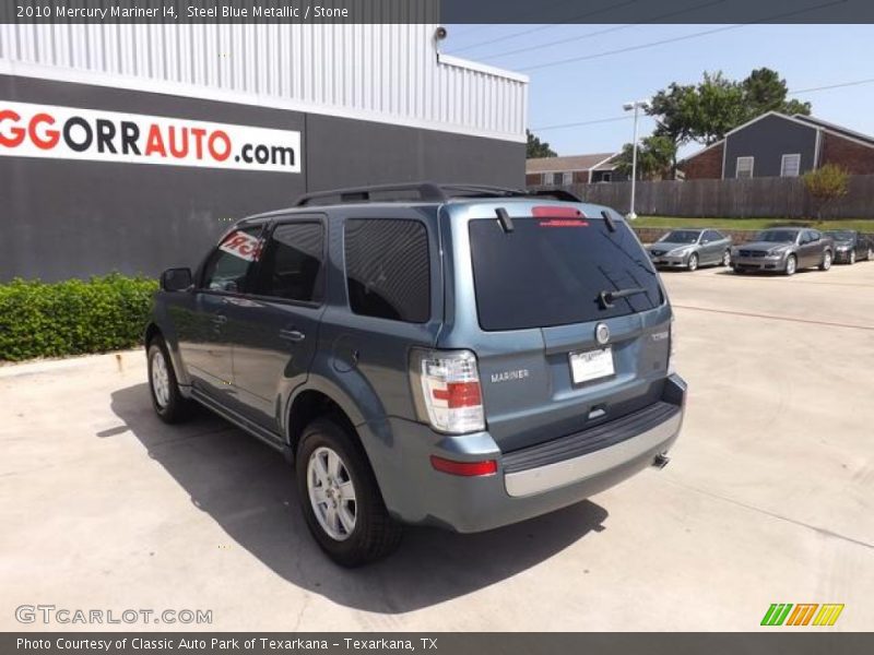 Steel Blue Metallic / Stone 2010 Mercury Mariner I4