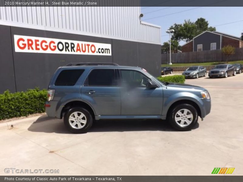 Steel Blue Metallic / Stone 2010 Mercury Mariner I4