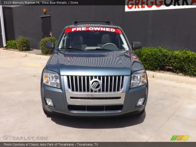Steel Blue Metallic / Stone 2010 Mercury Mariner I4