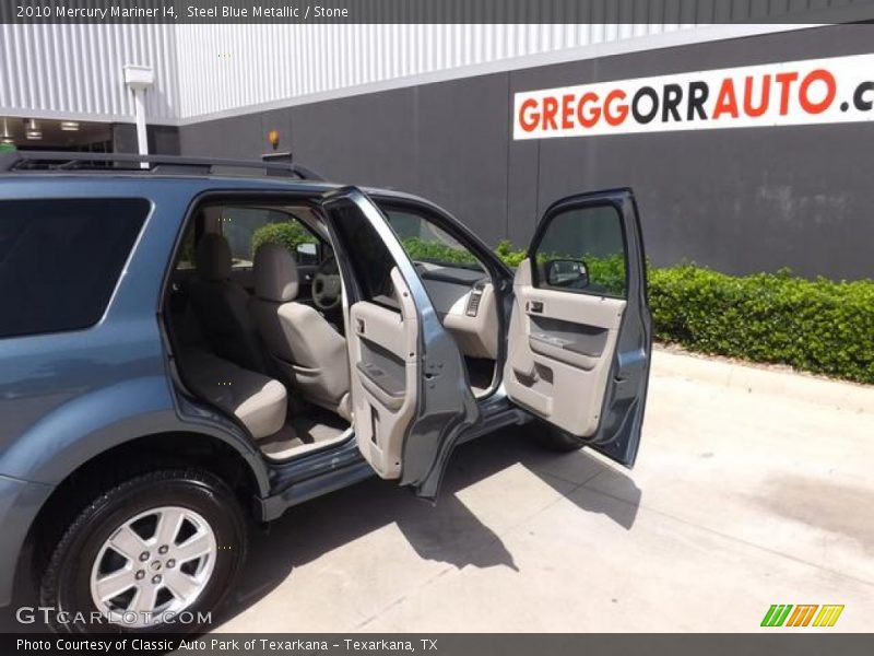 Steel Blue Metallic / Stone 2010 Mercury Mariner I4